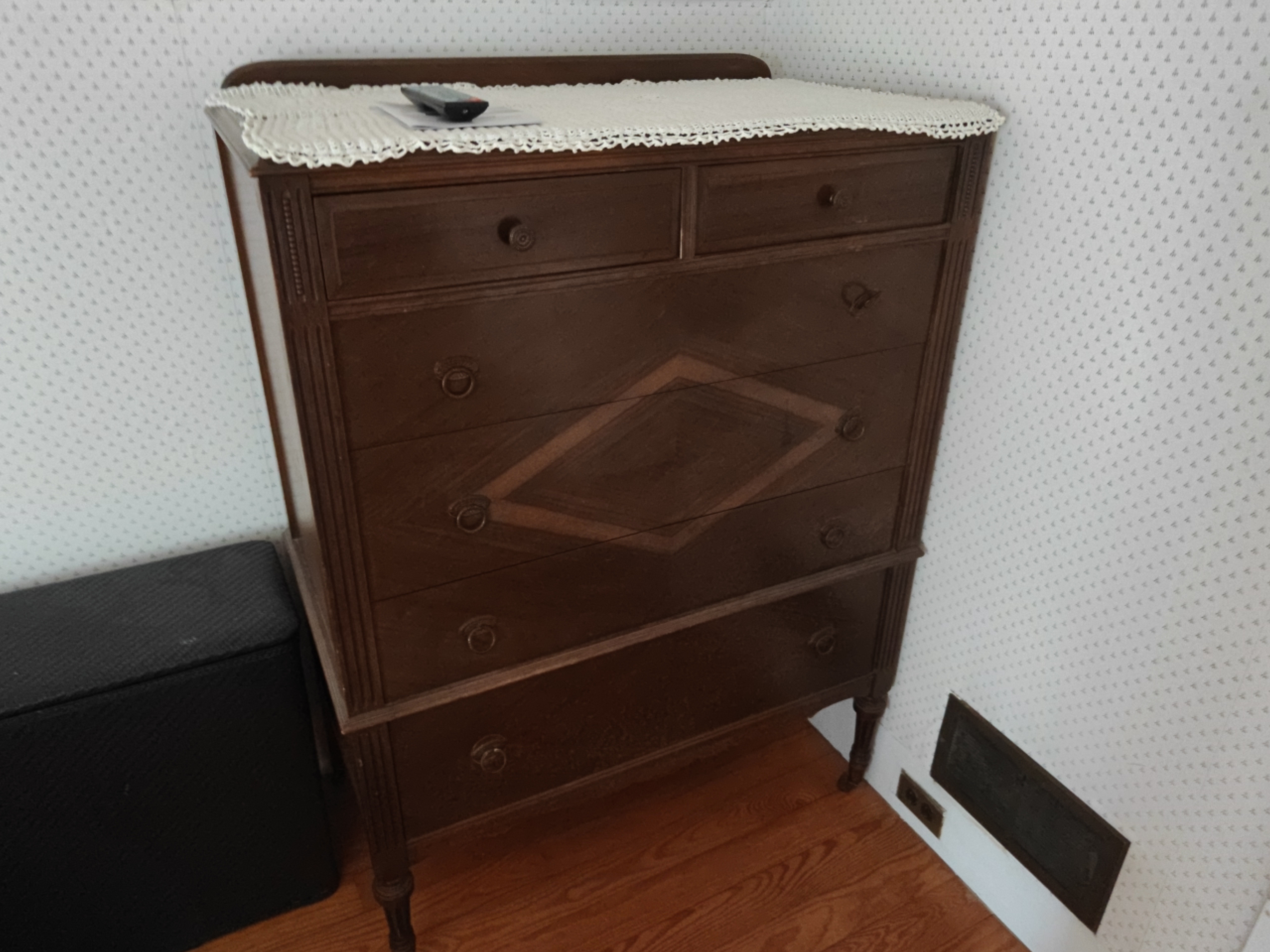 Mahogany Art Deco Chest