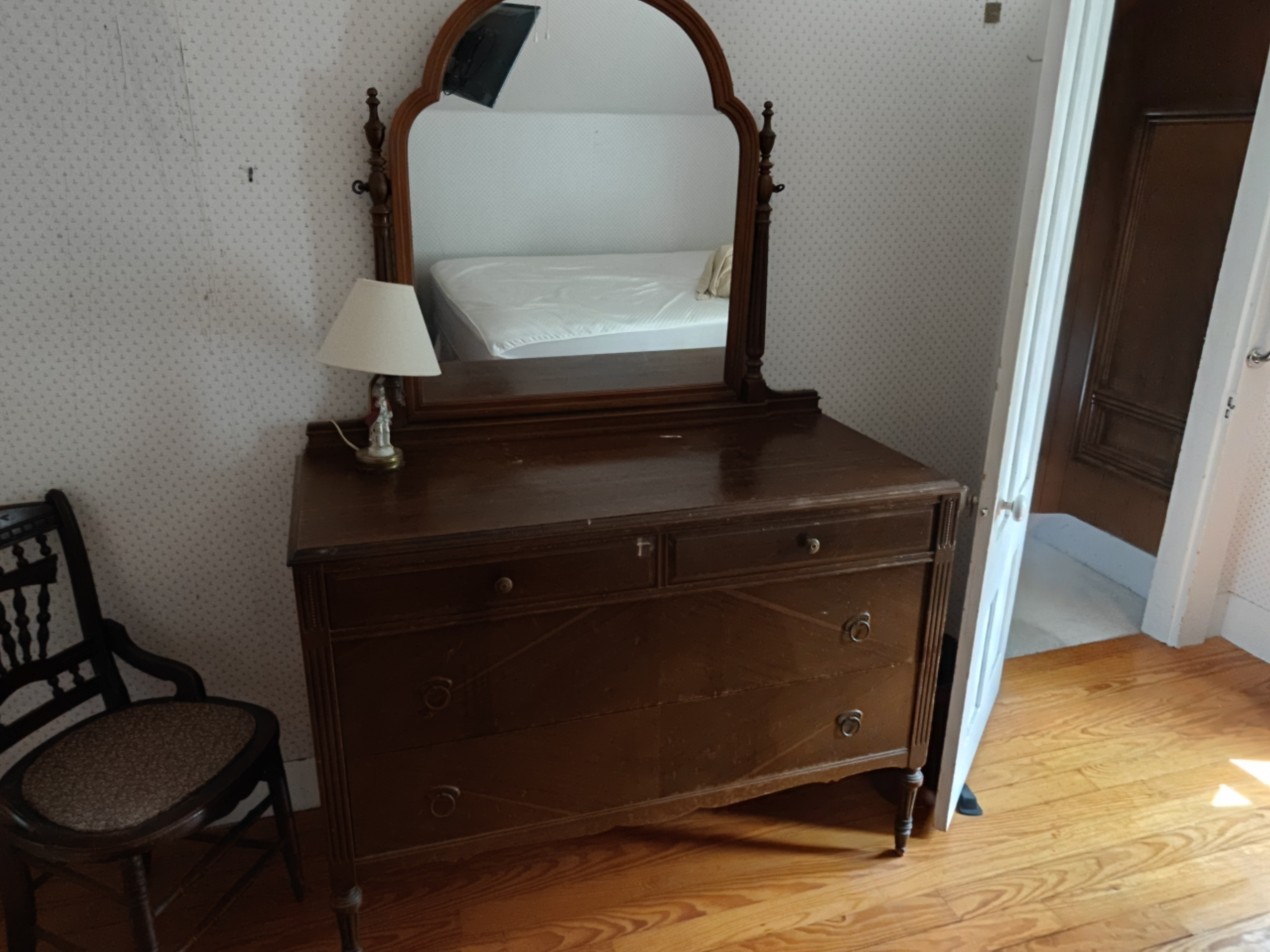 Mahogany Art Deco Dresser